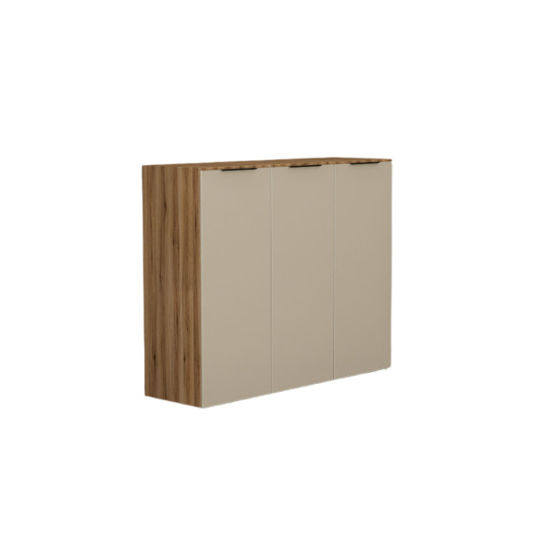 Schuhkommode HARPER BOLU in Eiche aus Glas