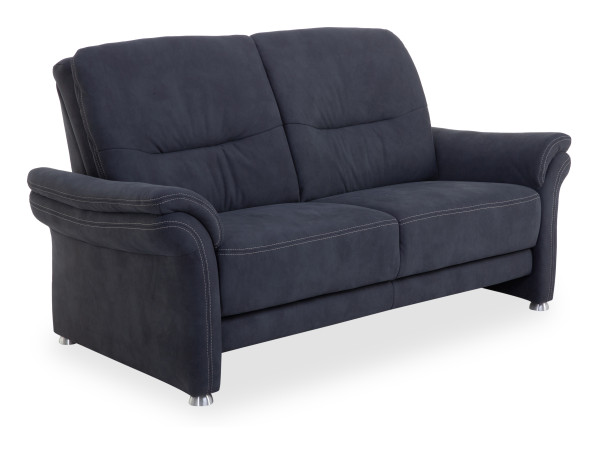 Sofa 2,5 Sitzer MONDO RECITA in denim aus Stoff