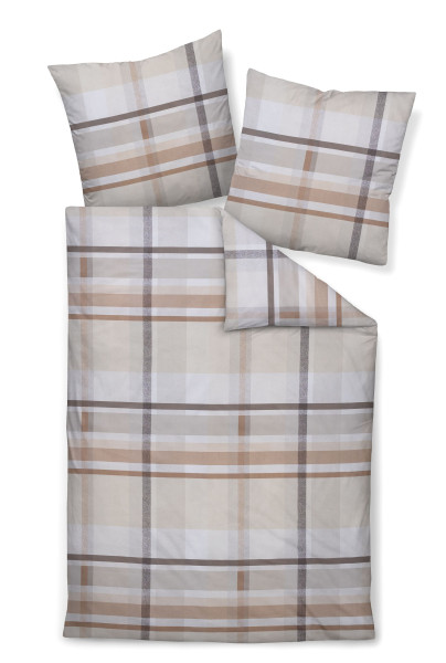 Bettwäsche MOMENTS Mako-Satin aus Baumwolle