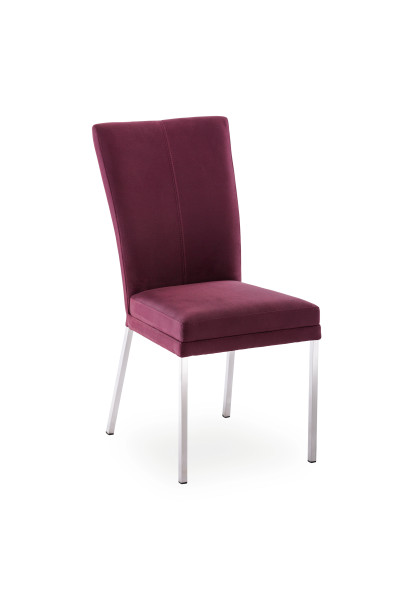 Polsterstuhl COLORADO in  Nirvana rot