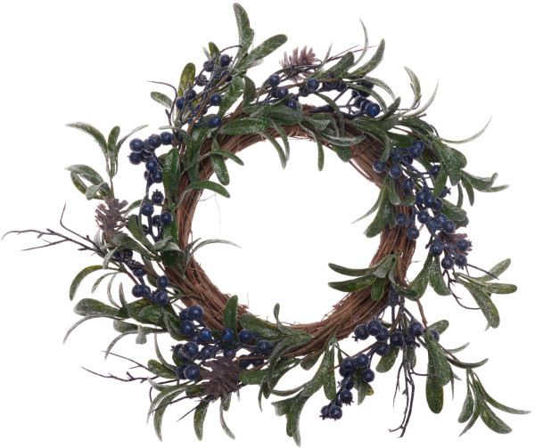 Deko-Kranz BLAUBEEREN