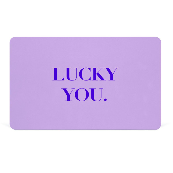Frühstücksbrett DESIGN@HOME LUCKY YOU