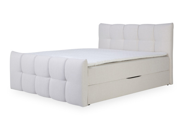 Boxspringbett Rolf Weber WINDEBY in creme aus Stoff