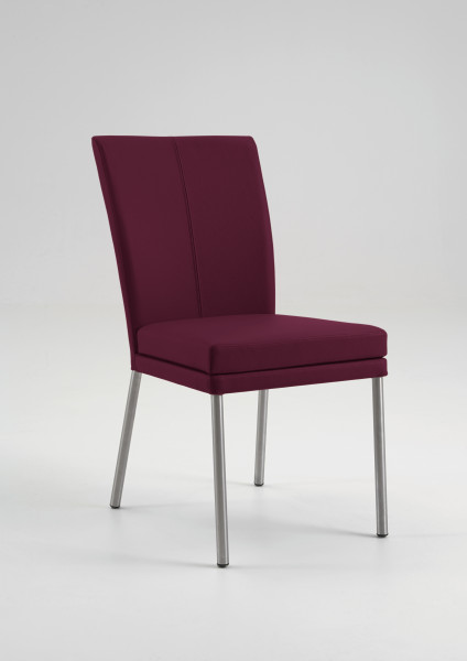 Polsterstuhl COLORADO in  Nirvana rot