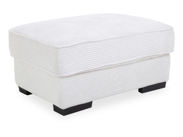 Hocker HARPER HEALY in weiß aus Polyester
