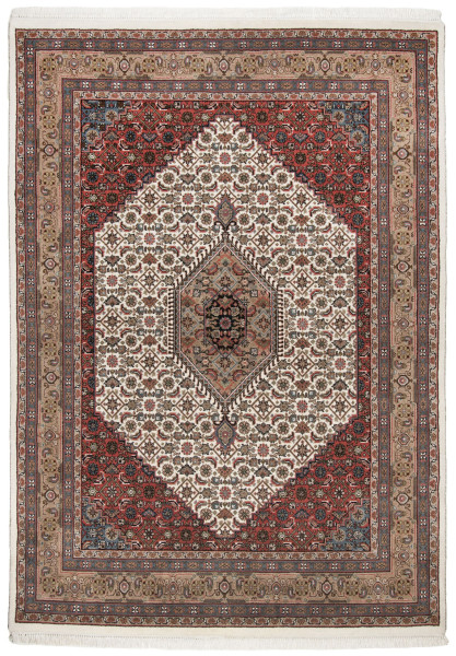 Teppich BENARES in mehrfarbig aus Schurwolle