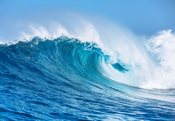Akustikbild DIE WELLE aus Materialmix