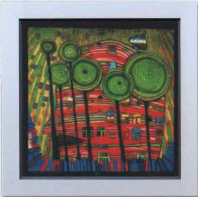 Kunstdruck HUNDERTWASSER