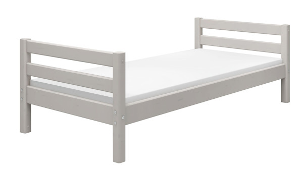Bett FLEXA CLASSIC in grau