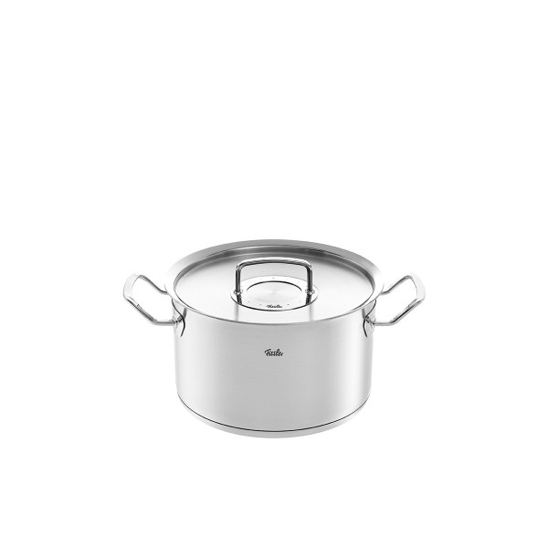 Kochtopf Fissler Profi Collection in silberfarben aus Metall