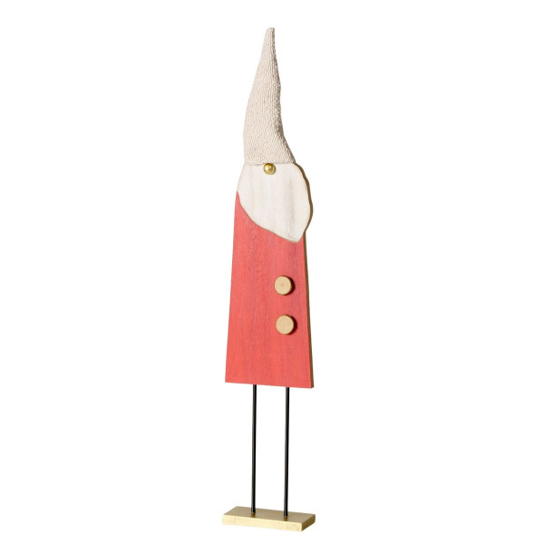 Weihnachtsmann GOMAS in mehrfarbig aus Materialmix