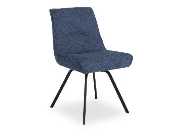 Polsterstuhl KRISTINA in dunkelblau