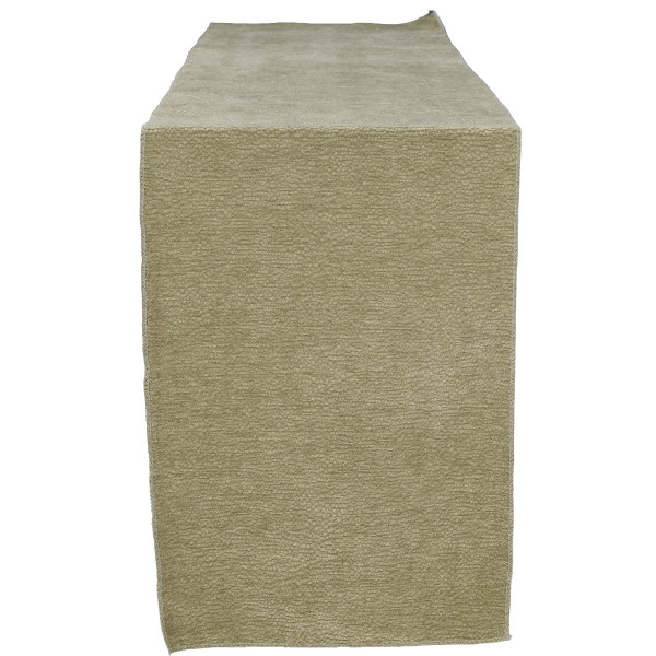 Tischläufer CHENILLE in hellgrün aus Polyester