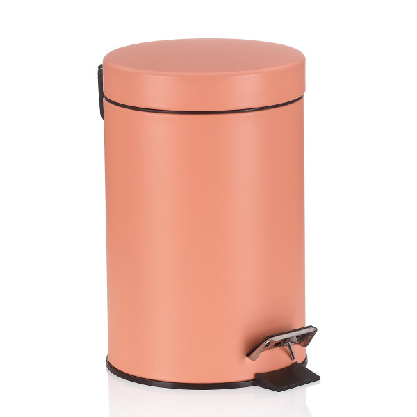 Kosmetikeimer MONACO in pfirsich aus Metall