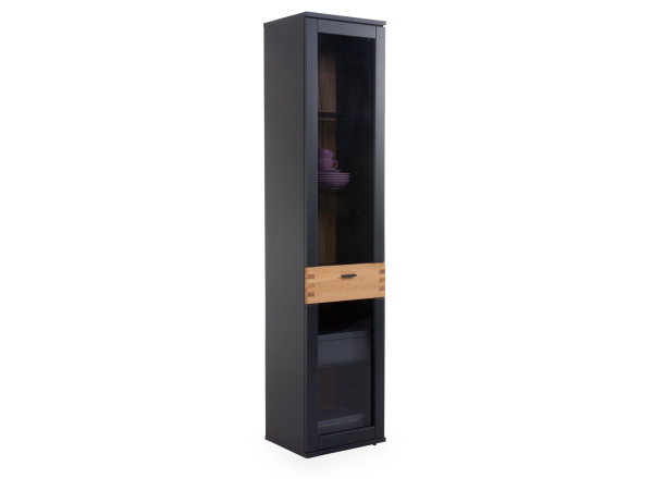 Vitrine MARKUS in anthrazit aus Lack
