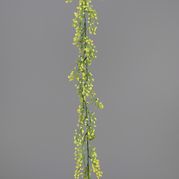 Kunstblume BLÜTENGIRLANDE in gelb aus Kunststoff