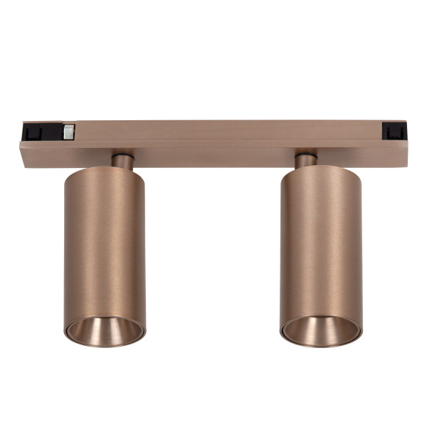 Schienenstrahler BIX Premium in champagner aus Aluminium