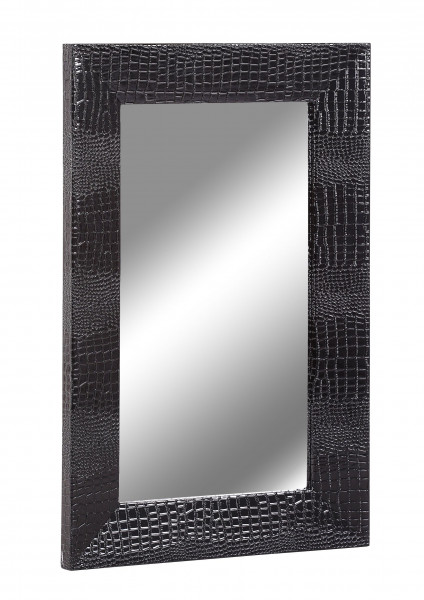 Spiegel GLAMOUR in schwarz aus Holz