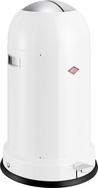 Abfalleimer Kickmaster weiß Classic Line Soft WESCO 183631-0