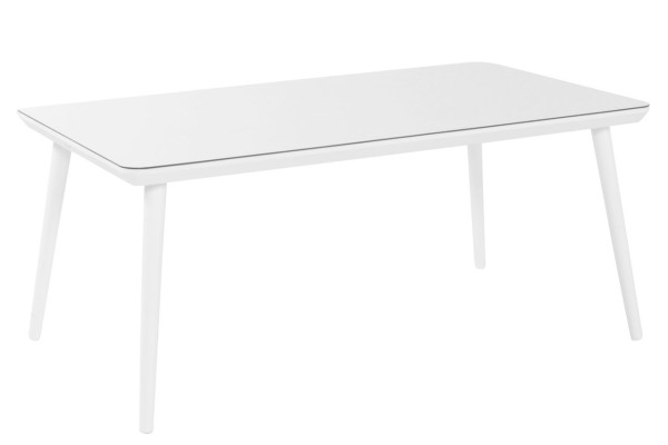 Gartentisch SOPHIE in weiß aus HPL-Platte