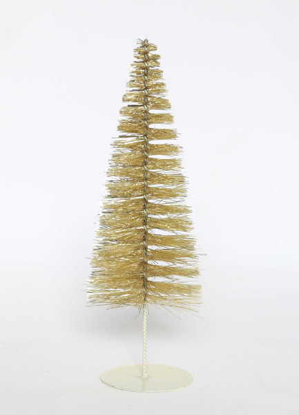 Weihnachtsbaum DRAHT in champagner aus Kunststoff
