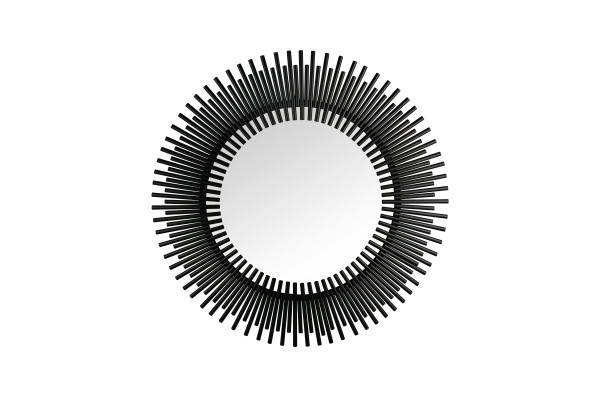 Spiegel DILARA in schwarz aus Metall