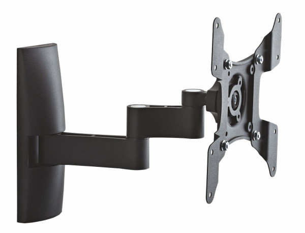 Wandhalterung TS 3 in schwarz aus Aluminium