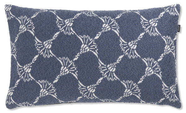 Kissen JOOP! FABRICS OUTDOOR C in navy aus Mischgewebe