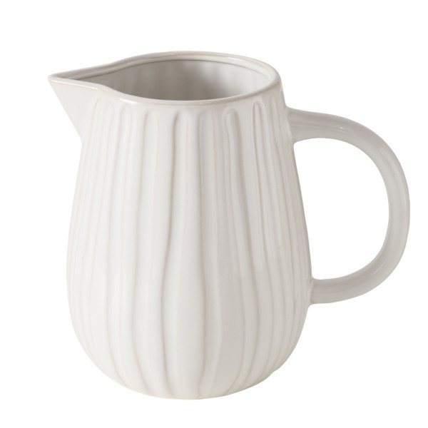 Krug EVYNA in beige aus Steingut