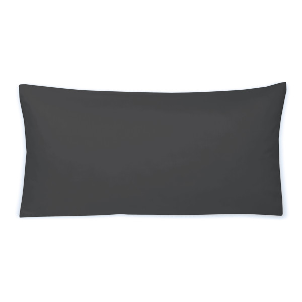 Kissenbezug PARIS Satin in anthrazit aus Baumwolle