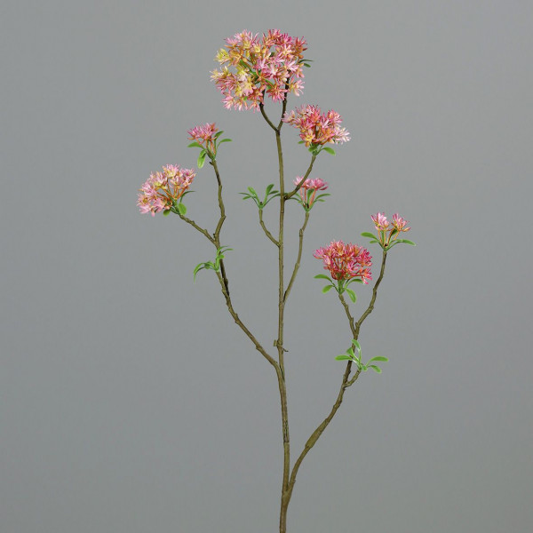 Kunstblume Bowardienzweig in pink aus Kunststoff