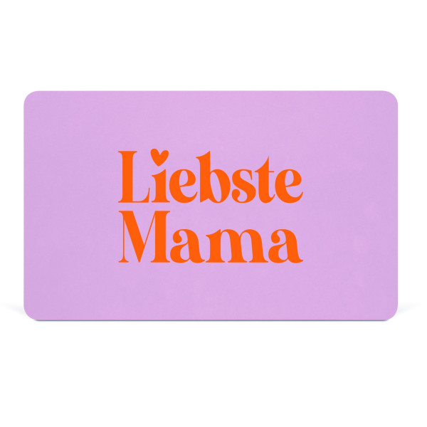 Frühstücksbrett DESIGN@HOME LIEBSTE MAMA