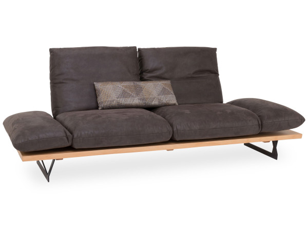 Sofa 2,5 Sitzer KOINOR Marilyn in grau-braun aus Stoff
