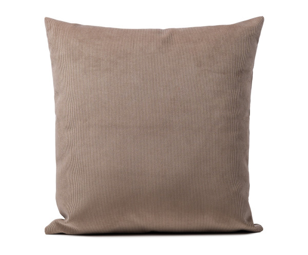 Kissenhülle LINA in braun aus Mischgewebe