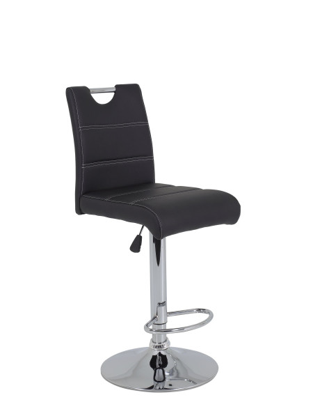 Barhocker AMIRA in schwarz