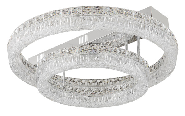 Deckenleuchte LAUREL in verchromt aus Metall