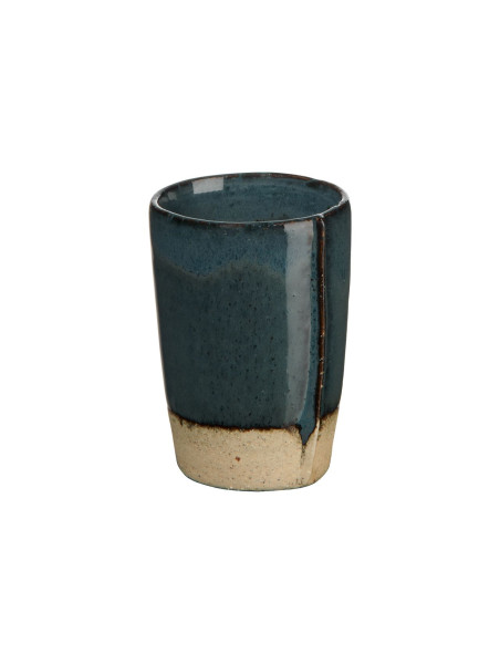 Becher VERANA in blau aus Steinzeug