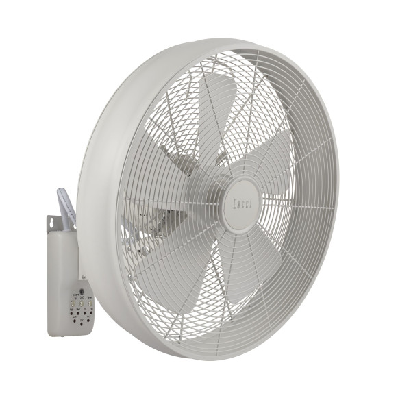 Wandventilator WALL FAN in weiß aus Materialmix