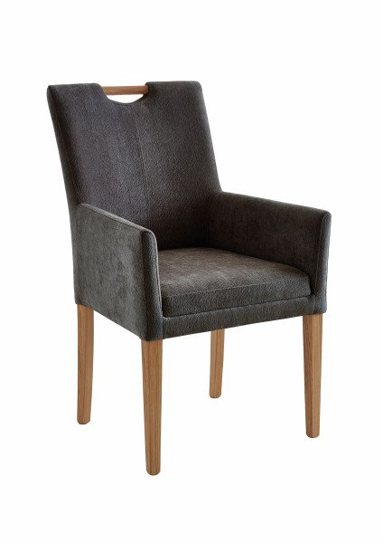 Polsterstuhl COLORADO in  Rimini anthrazit