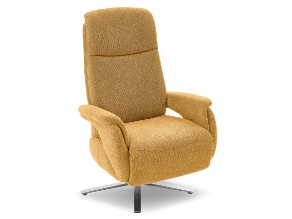 Relaxsessel MONDO MENTO LAZYLINE in mustard aus Stoff