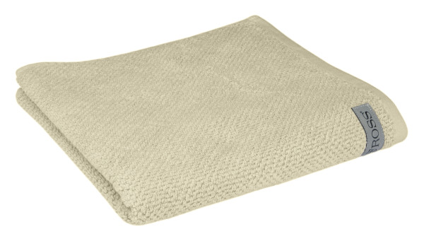 Handtuch SELECTION in beige aus Baumwolle