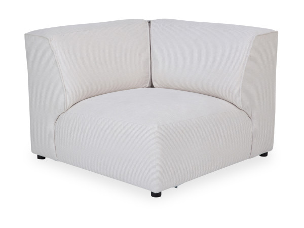 Spitz-Ecke SANSIBAR MJOLDEN in weiß aus Stoff