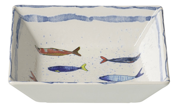 Servierschale MARO in mehrfarbig aus Steinzeug