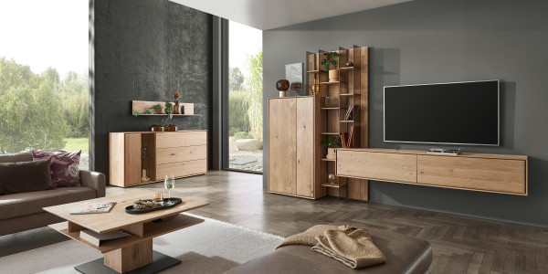 Sideboard hartmann VALA in Kerneiche aus Massivholz