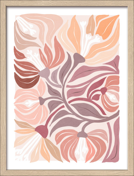 Gerahmtes Bild BOTANICAL ART V