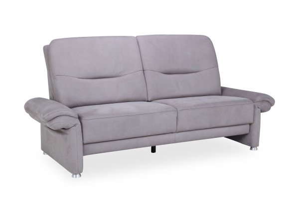 Sofa 3 Sitzer MONDO RECITA in Alu aus Stoff