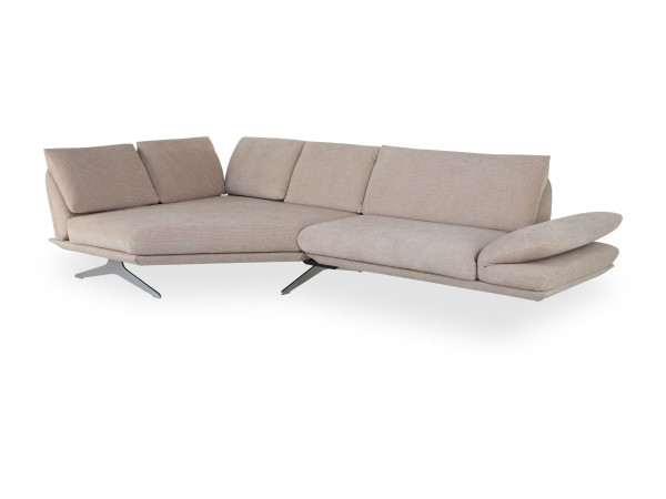 Polsterecke KOINOR ELEMENTS in beige aus Stoff