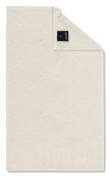 Gästetuch JOOP! UNI CORNFLOWER in creme aus Baumwolle
