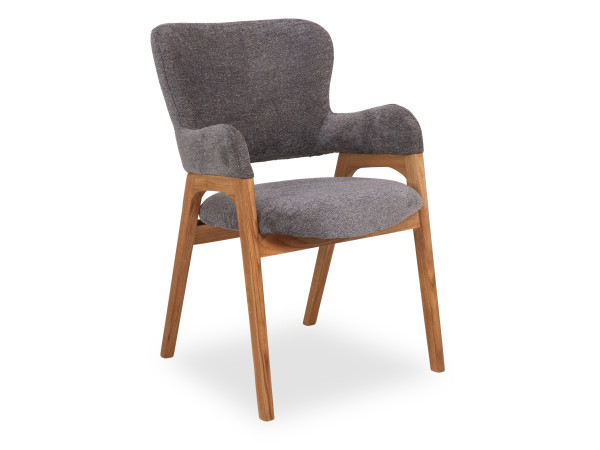 Armlehnstuhl HARPER MANCEY in grau