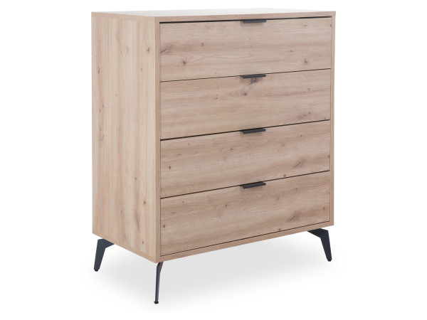 Kommode MAARTEN in kreidegrau aus Dekor